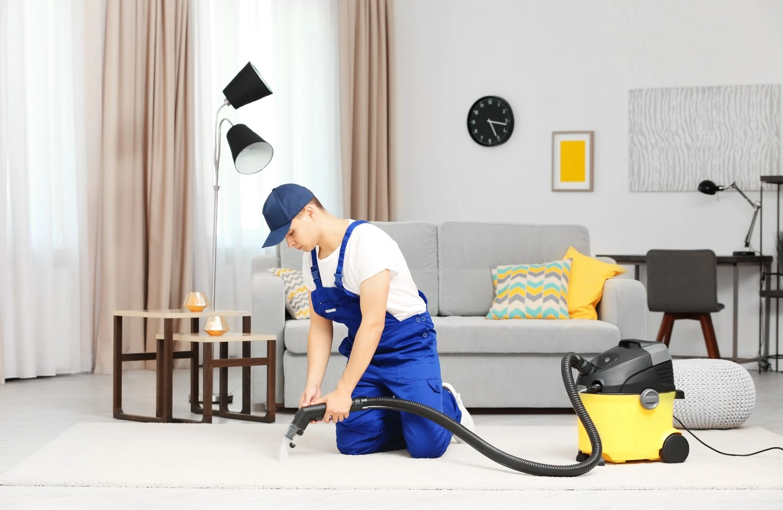 After: Carpet & Gailaicha Deep Cleaning – Living Room